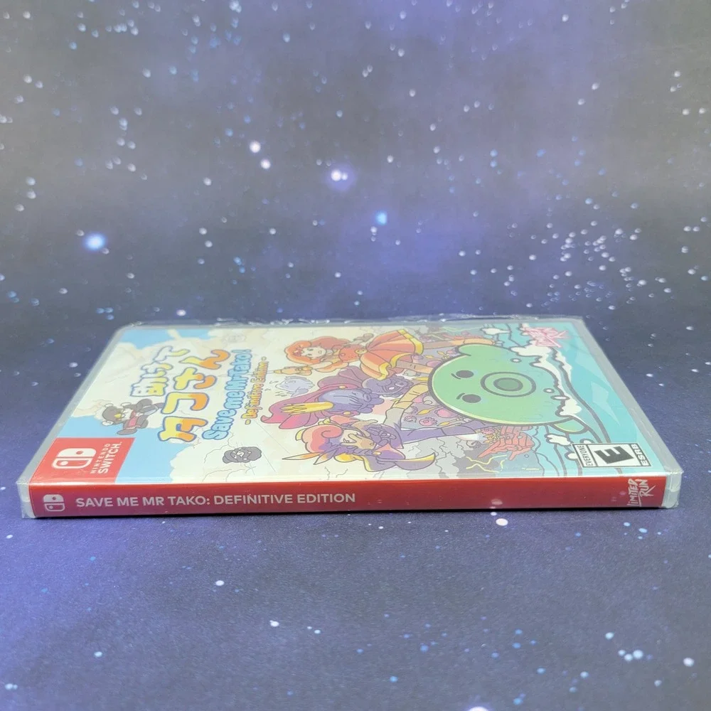 Save Me Mr Tako Definitive Edition Nintendo Switch Limited Run Games #147 Plush